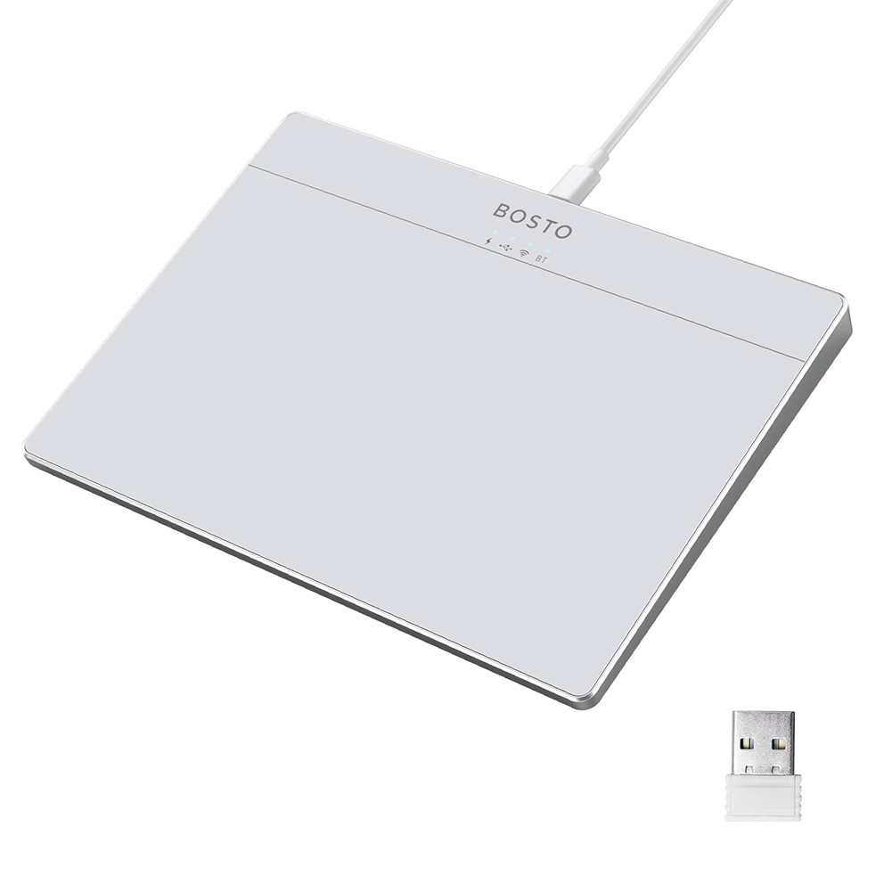 Bluetooth Touchpad High Precision Multi-Function Gestures Trackpad Mouse Wired/2.4G Wireless Touchpad for Laptop iPad Mac ﻿
