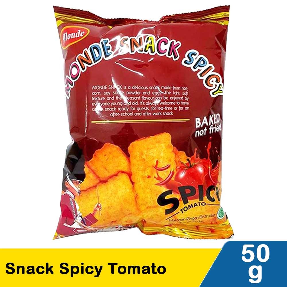 MONDE SNACK SPICY TOMATO 50/60g