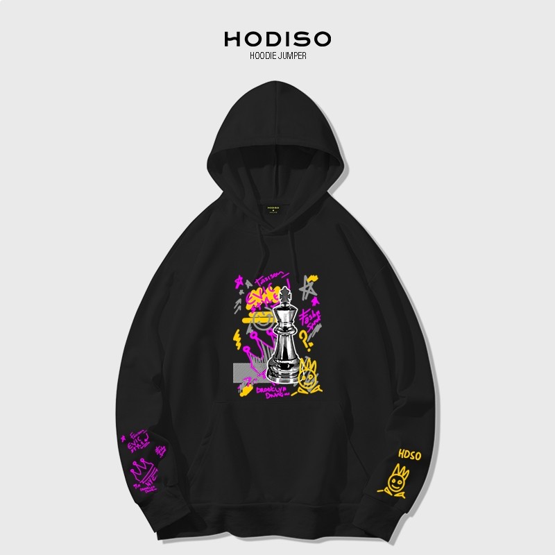 HODISO - Chess Hoodie Jumper Pullover