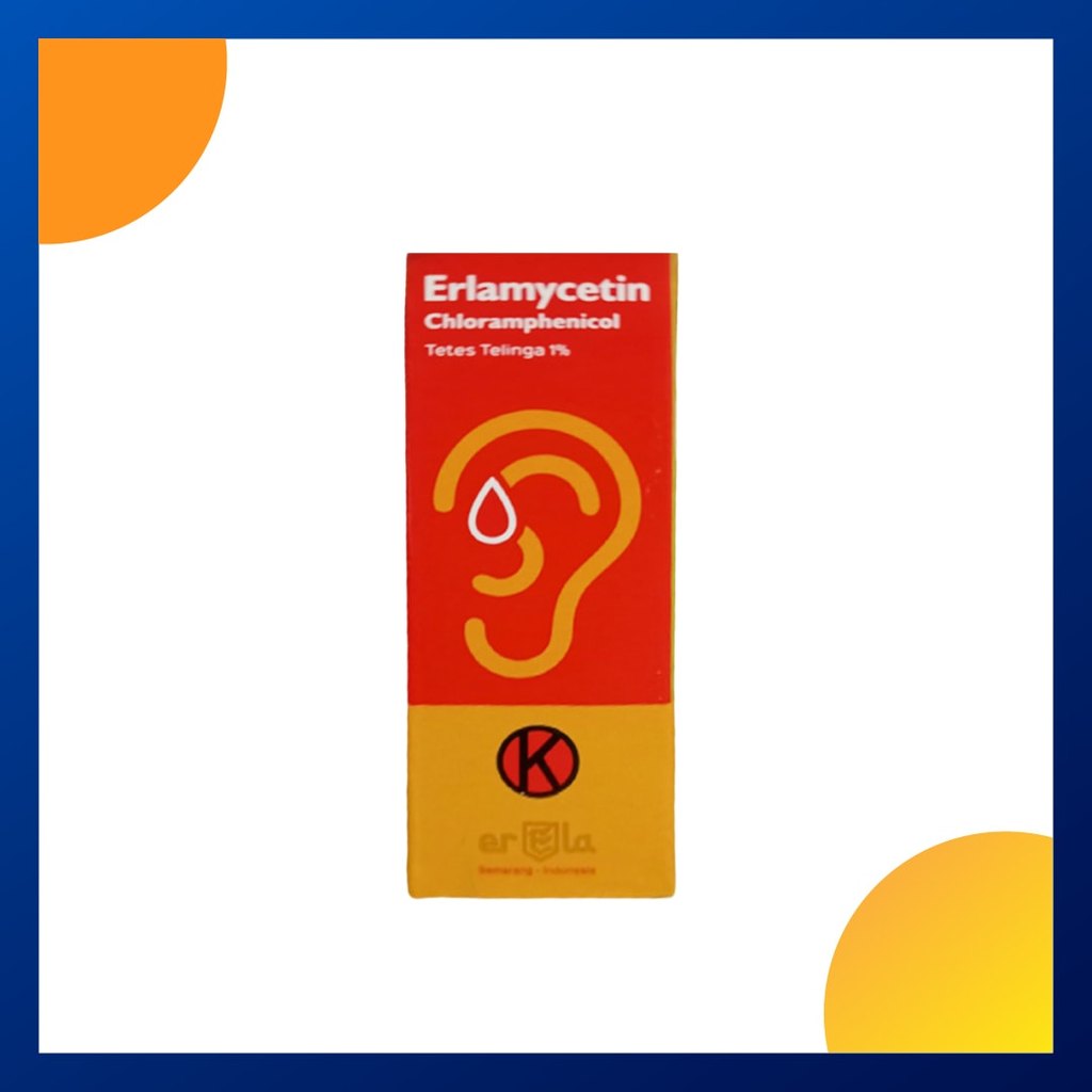 ERLAMYCETIN EARDROP 1 BOTOL @ 10 ML