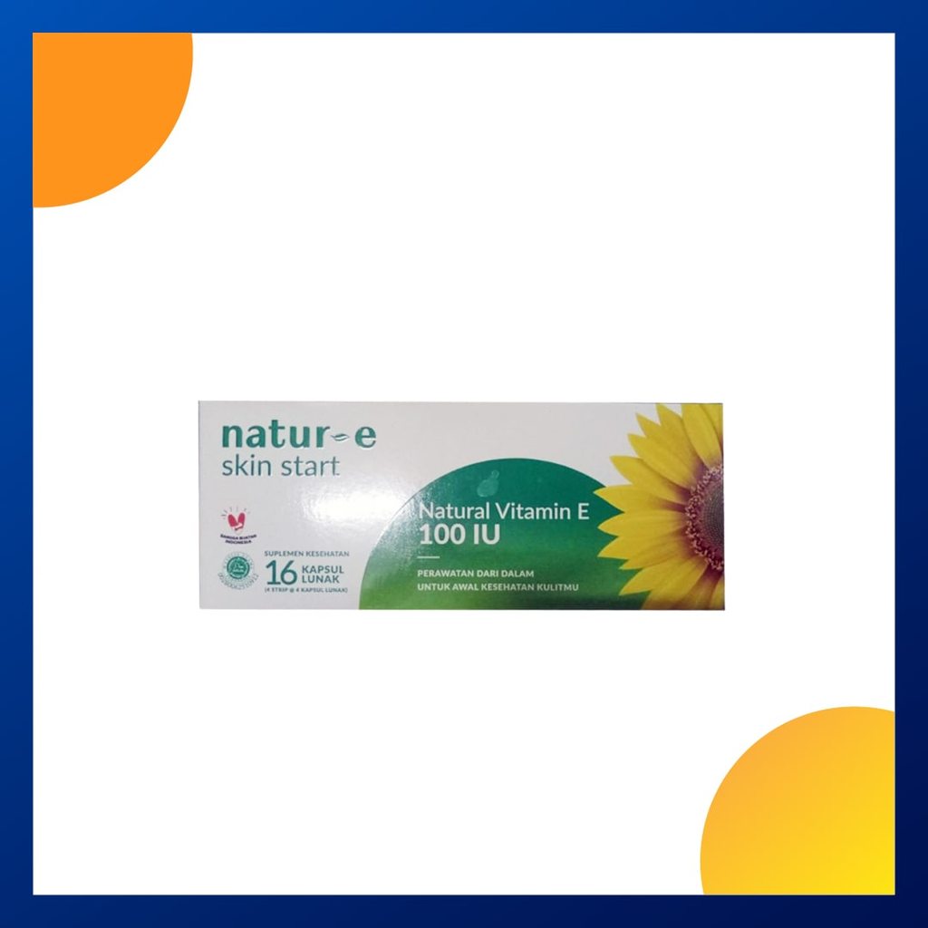 Natur-E Natural Vitamin E 100 Iu Box 16 Kapsul