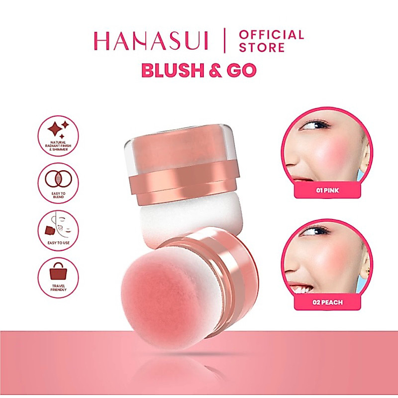 BUNDLING 3PCS Hanasui Perfect Cheeck Blush