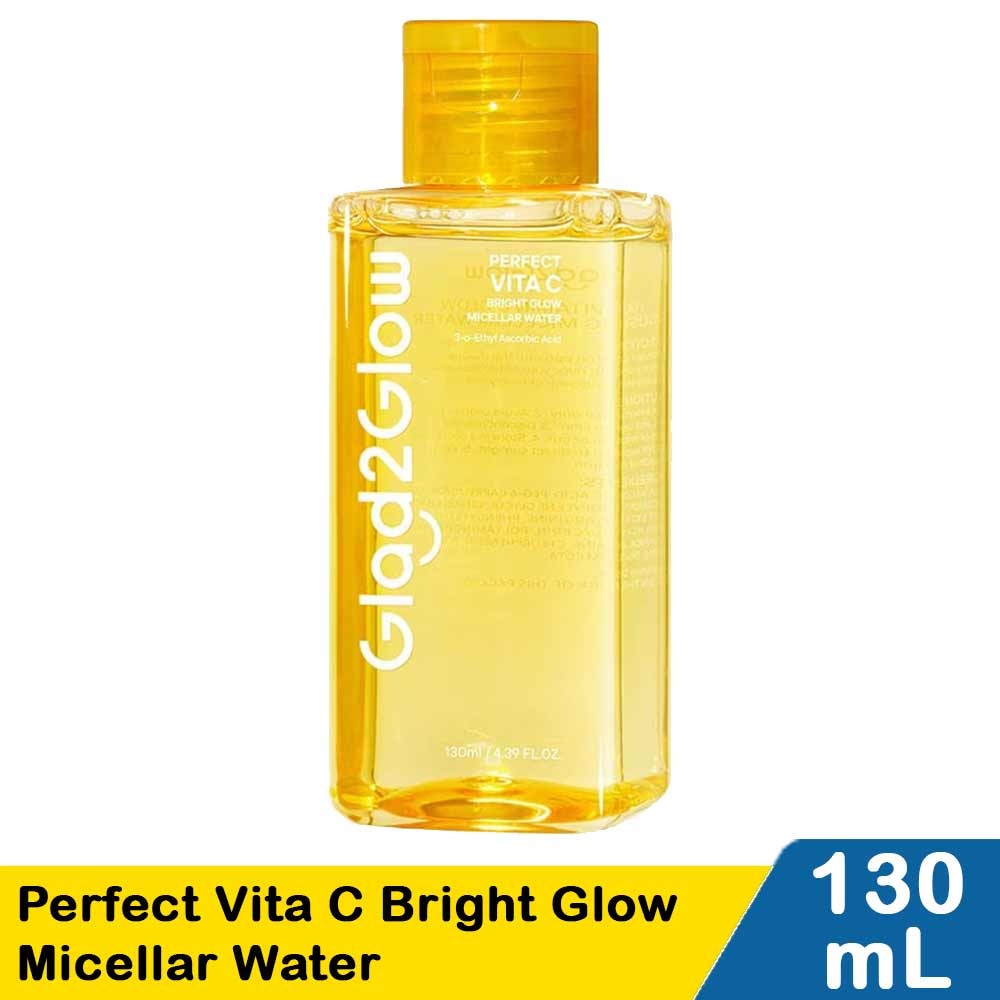 GLAD2GLOW MICELLAR WATER PERFECT VIT C 130mL