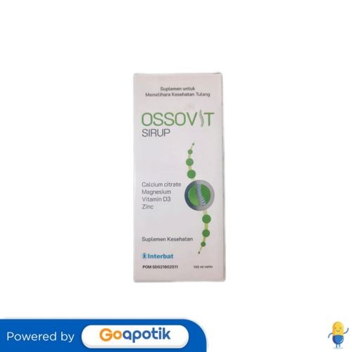 Ossovit Syrup Isi 100 Ml Botol