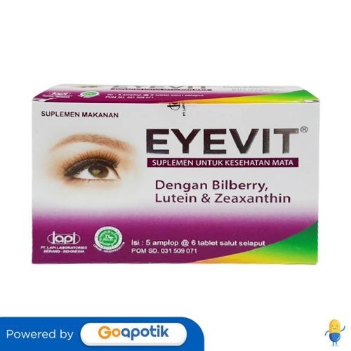 Eyevit Box 30 Tablet Salut Selaput