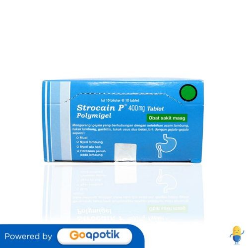 Strocain P Box 100 Tablet