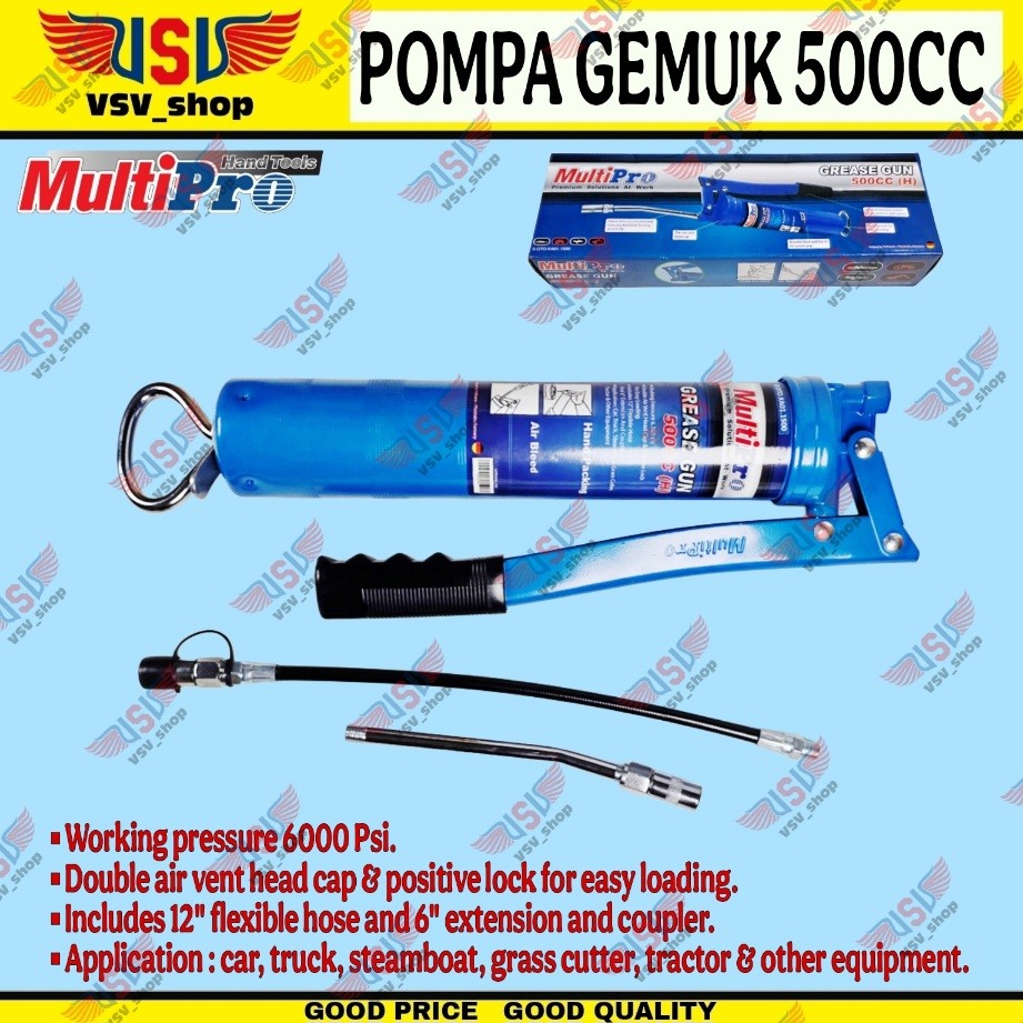 MULTIPRO Pompa Gemuk 500cc Hand Grease Gun