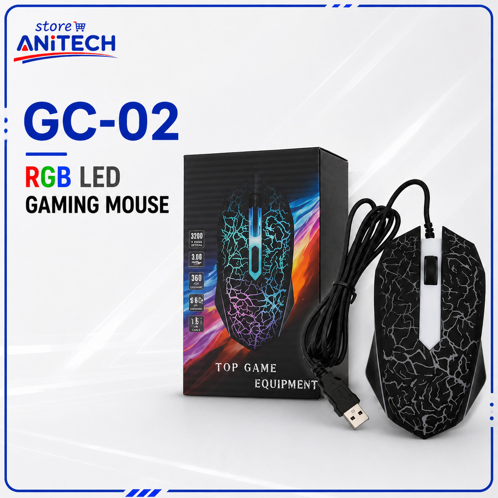 MOUSE USB KABEL GC-01