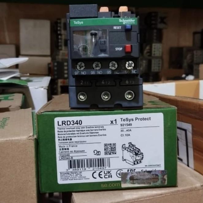Thermal Overload LRD340 30 - 40A Schneider