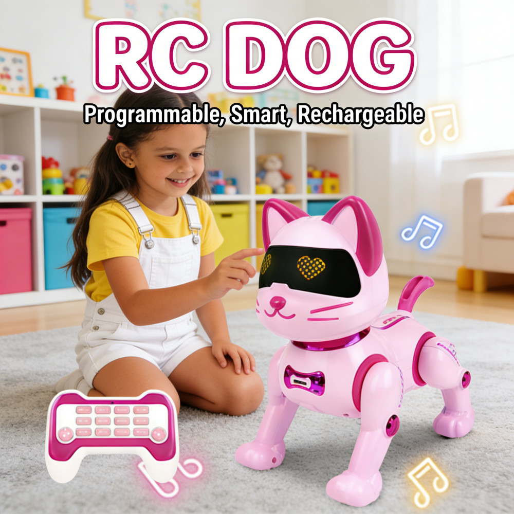 Smart Remote Control Electric Dog Technology Stunts Programming Simulation Toys Robot Puppy