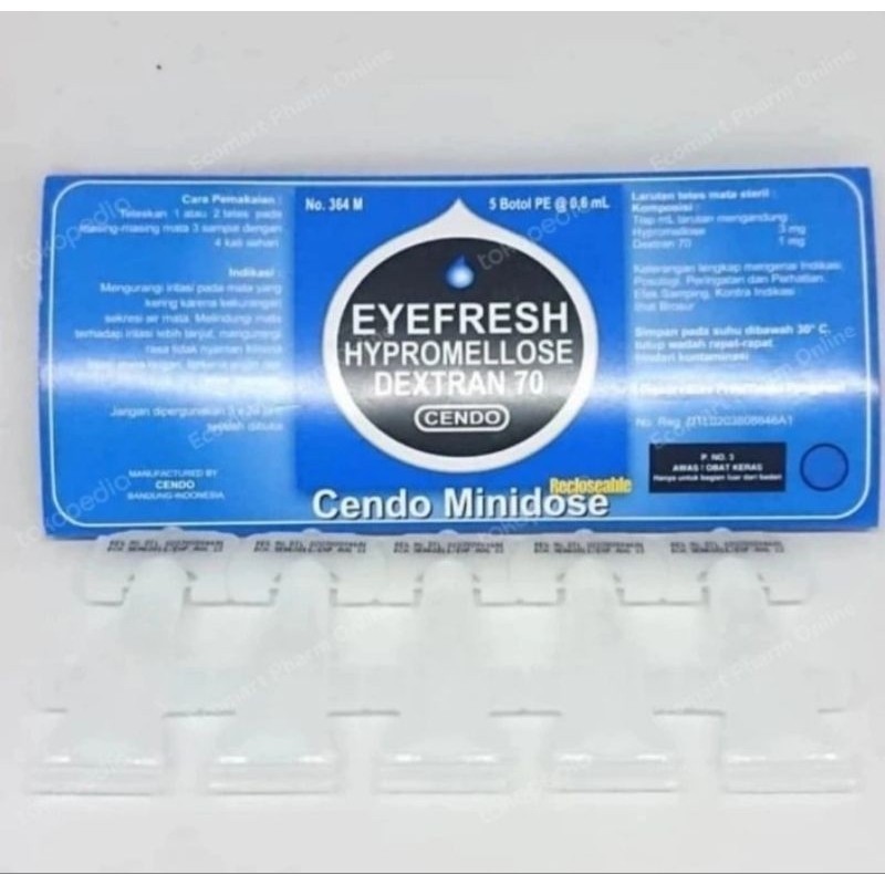 Cendo Eyefresh Minidose 5 x 0.6ml