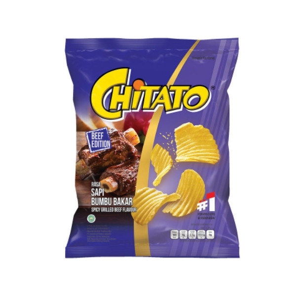 CHITATO SAPI BUMBU BAKAR 65 GR