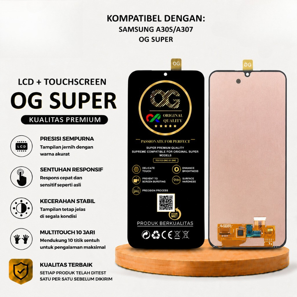 Lcd samsung a30s / a307 Og Super