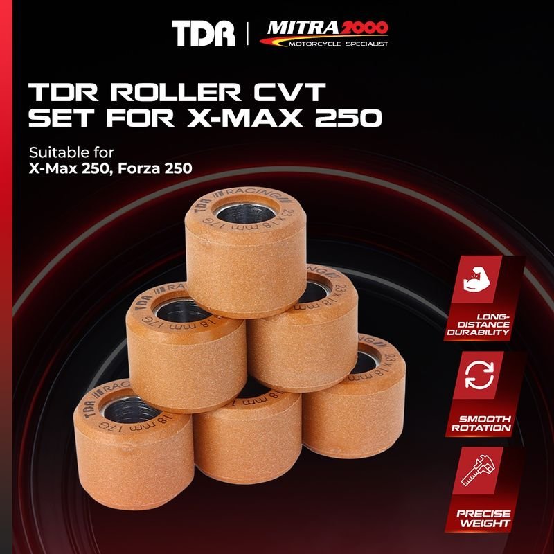 TDR Roller CVT Set for X-MAX 250