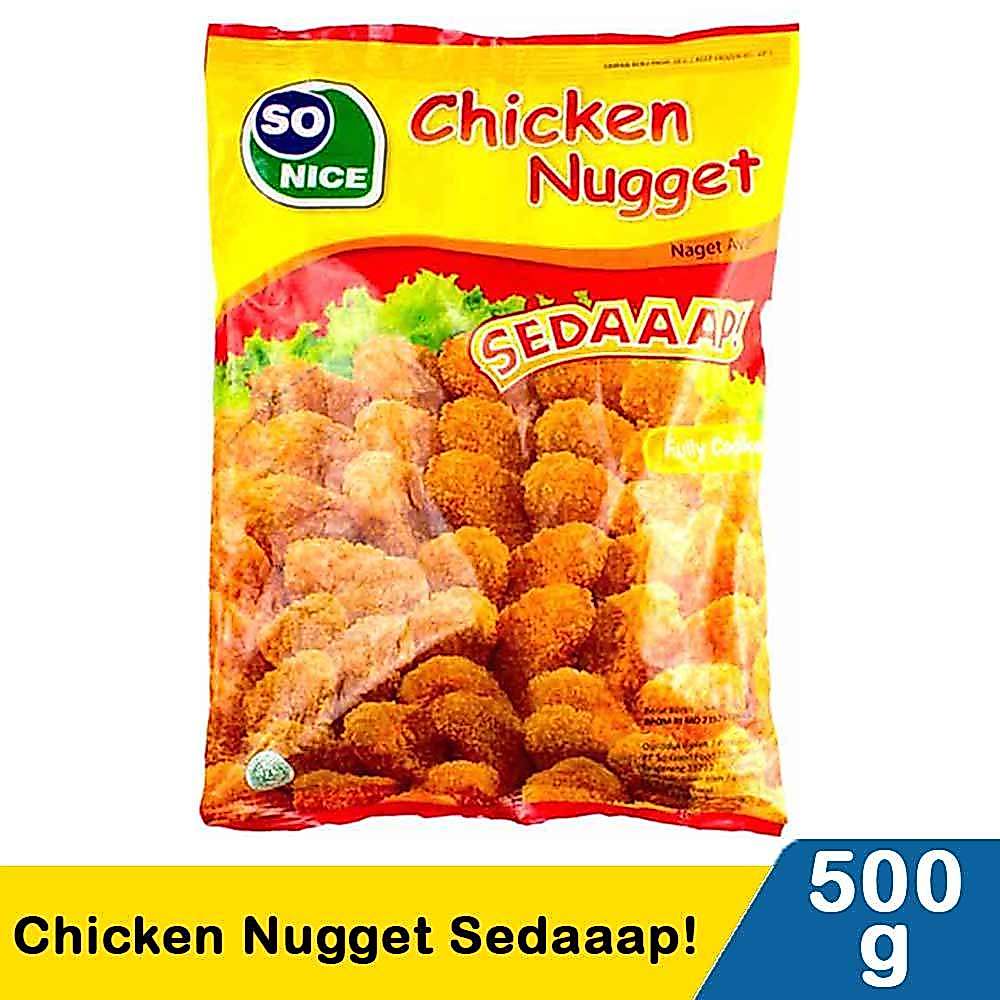 SO NICE CHICKEN NUGGET SEDAAAP! 500g
