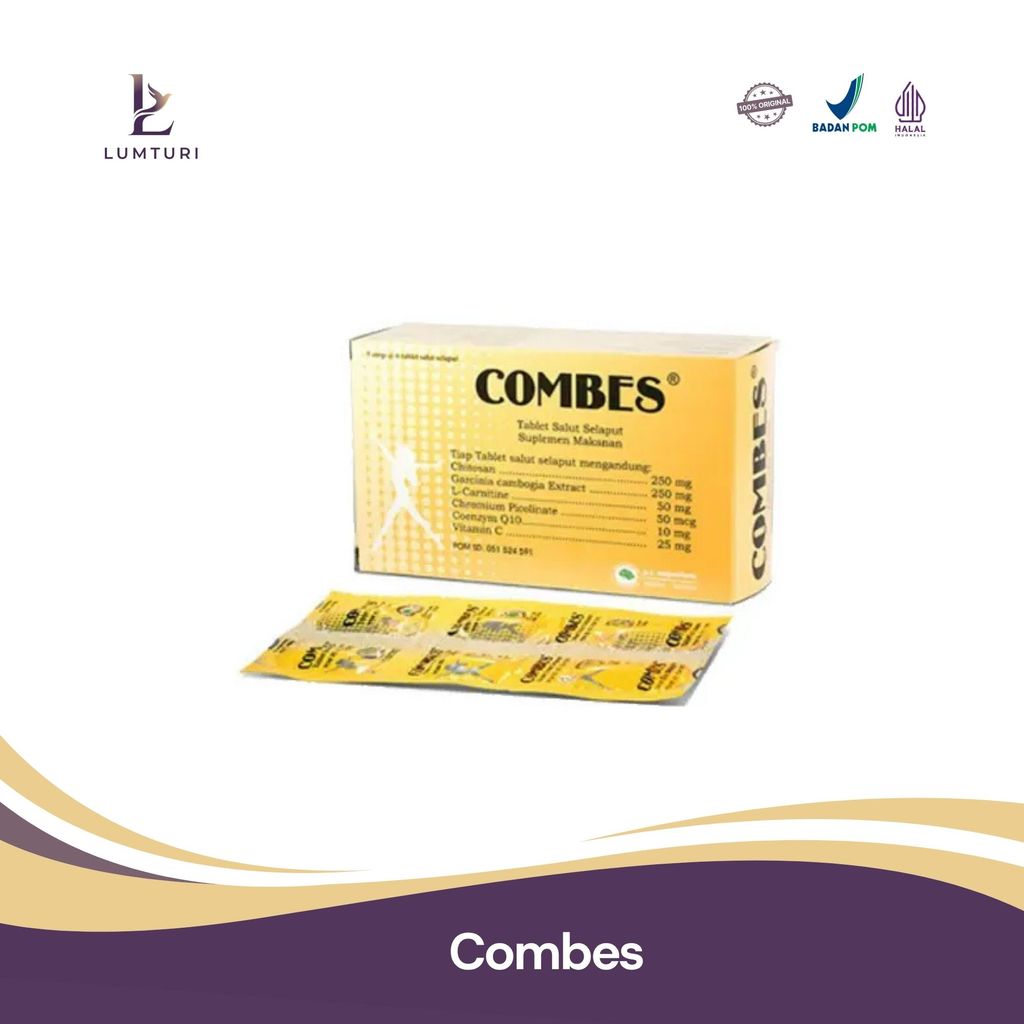 Combes Box Isi 30 Tablet Vitamin Suplemen