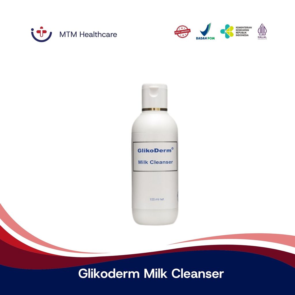 GLIKODERM MILK CLEANSER 100 ML BOTOL