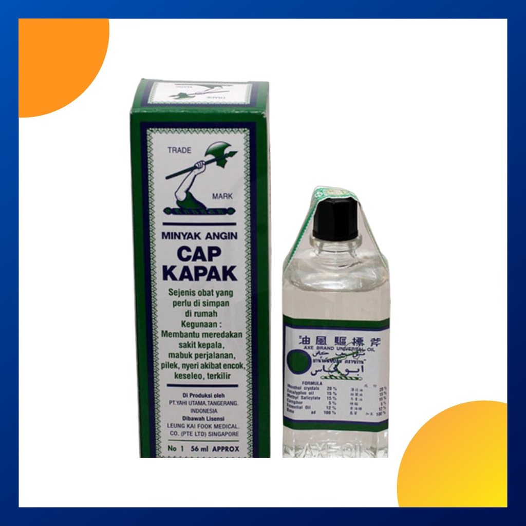 Cap Kapak Minyak Angin 56 Ml