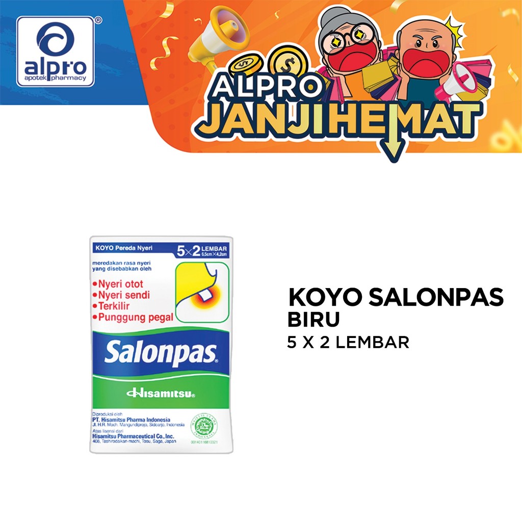 KOYO SALONPAS BIRU 10 SACHET