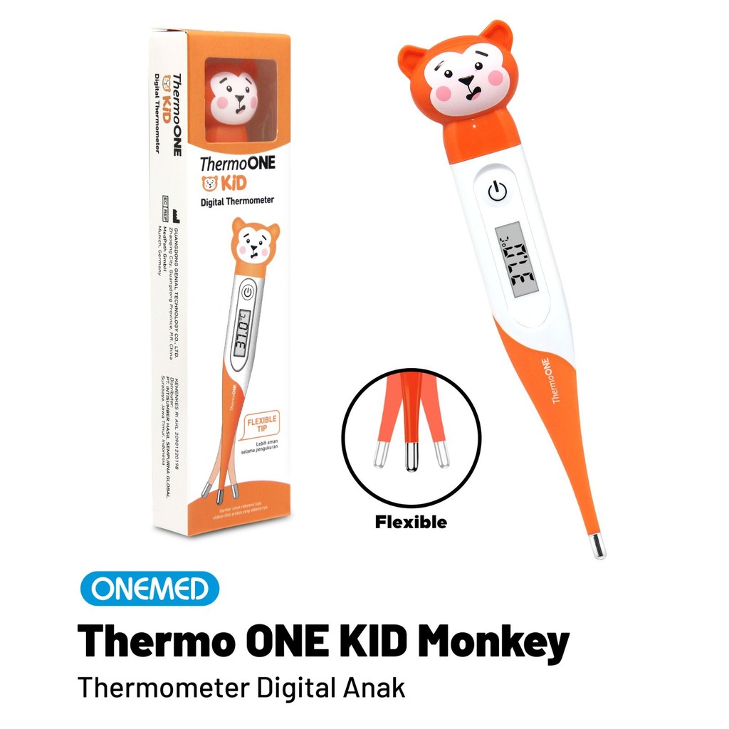 Thermometer Digital Kid Monkey ThermoOne ONEMED OOF