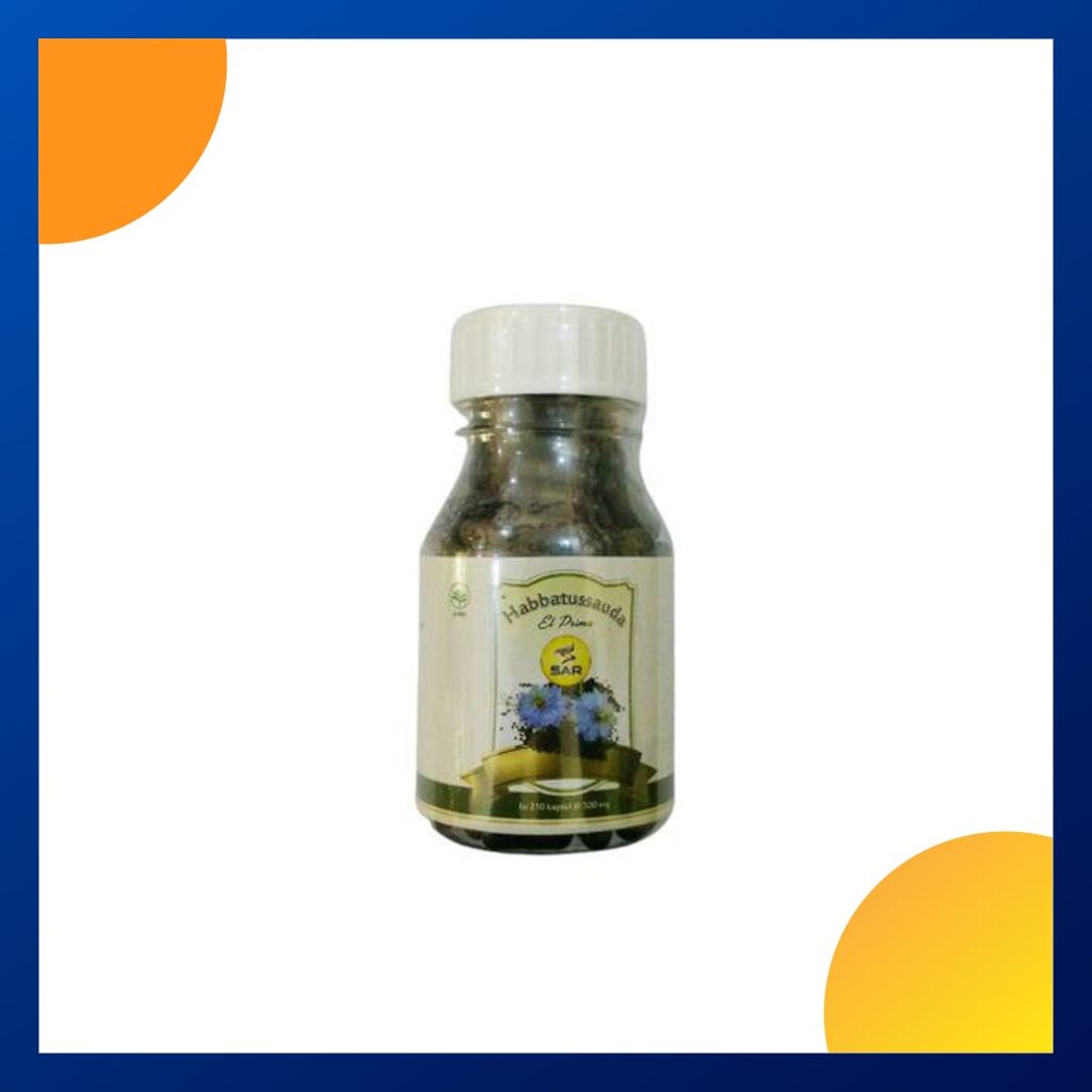 El Prima Habbatussauda Botol 210 Kapsul