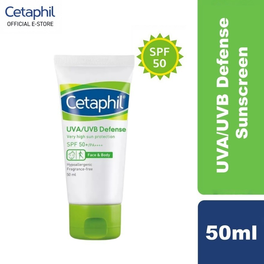 Cetaphil UVA/UVB Defense Sunscreen,50ml
