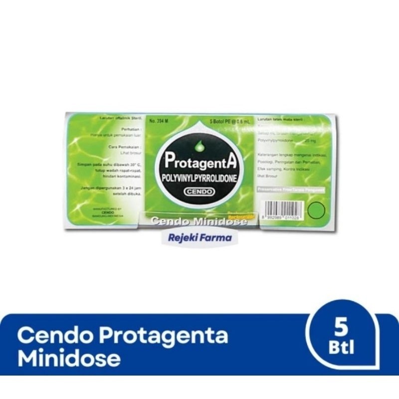 Cendo Protagenta Minidose 5 x 0.6ml