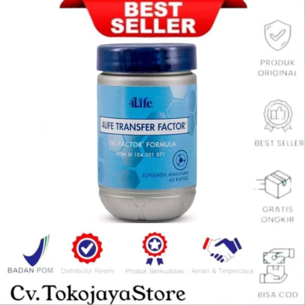 4LIFE TRANSFER FACTOR TRI - FACTOR FORMULA 60 KAPSUL