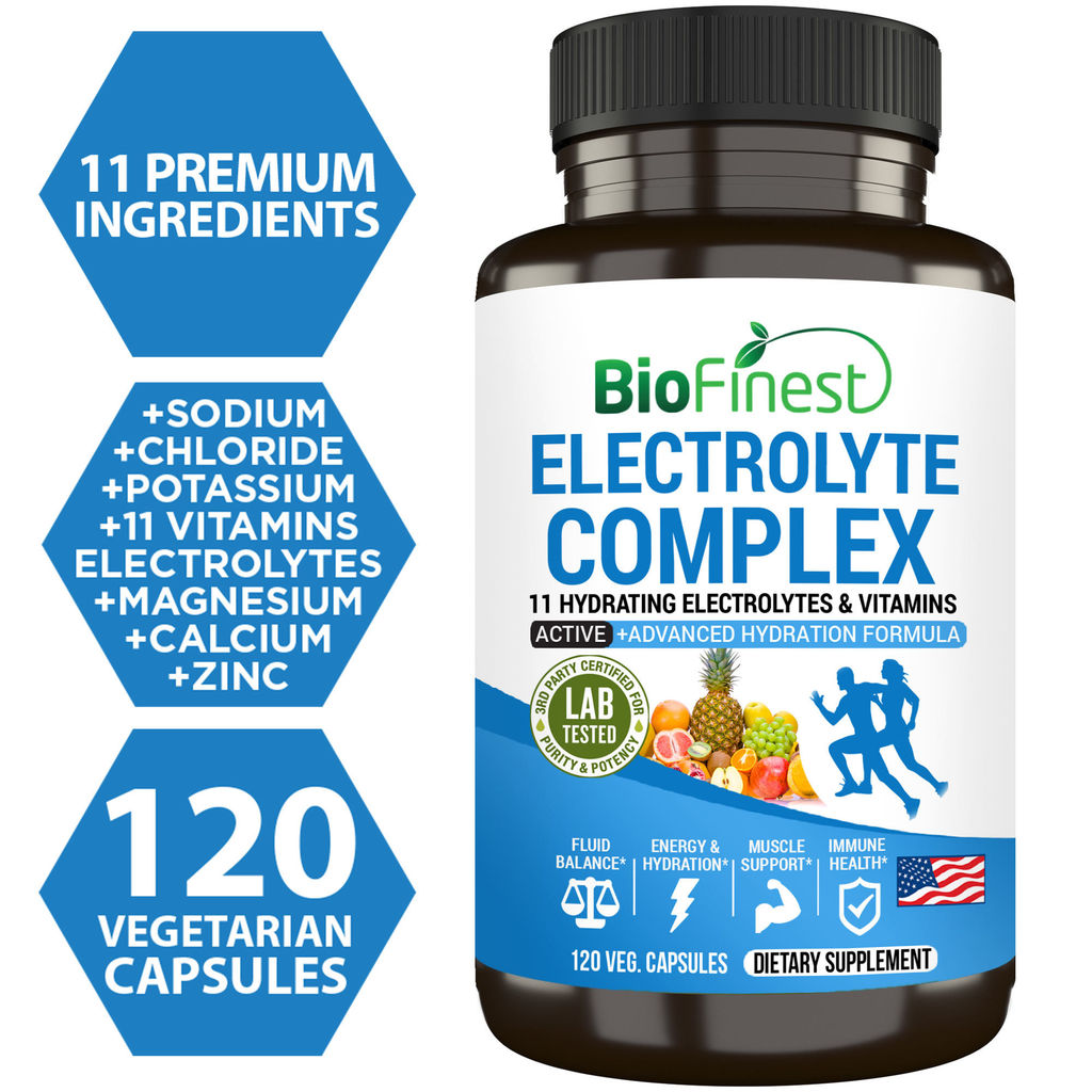 Biofinest Electrolyte Complex Supplement - 11 Hydrating Electrolytes