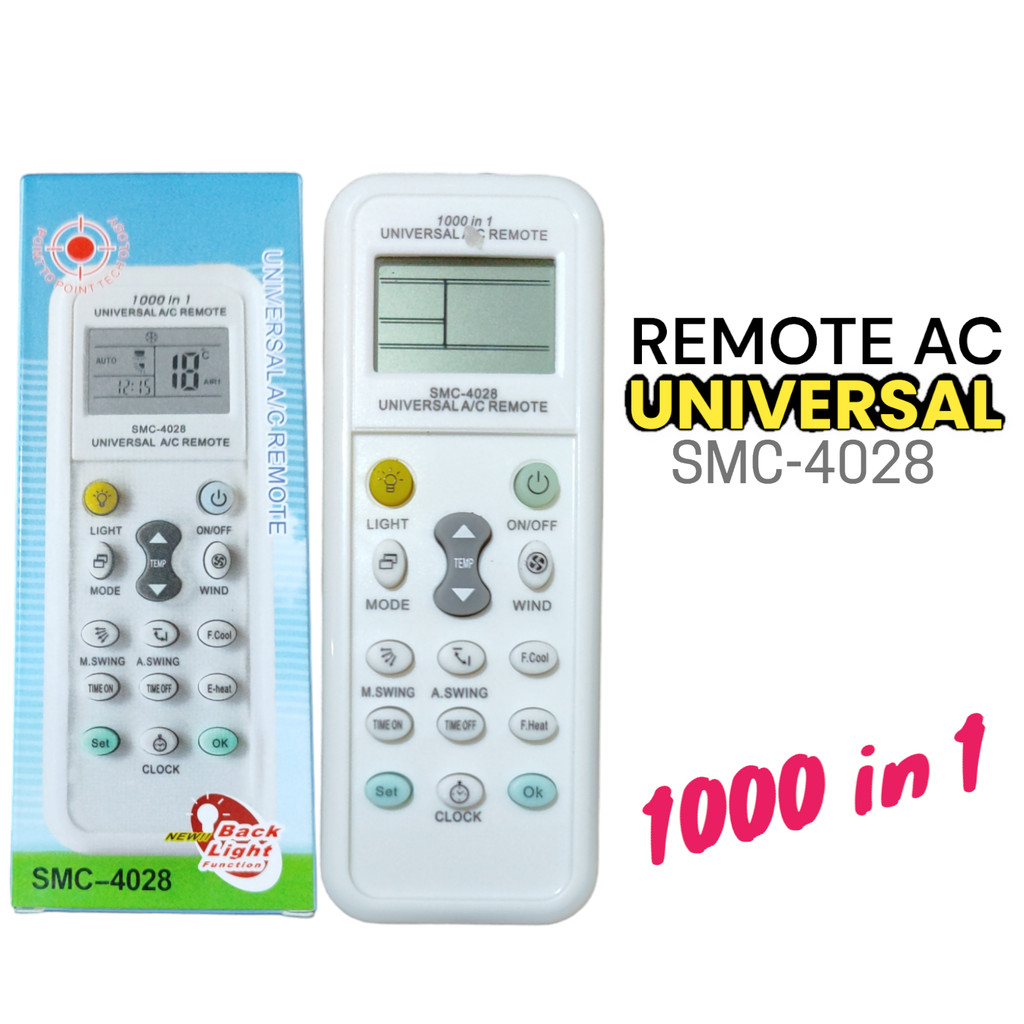 Remote AC UNIVERSAL SEMUA MEREK AC || multi remote ac remote || remote ac multi