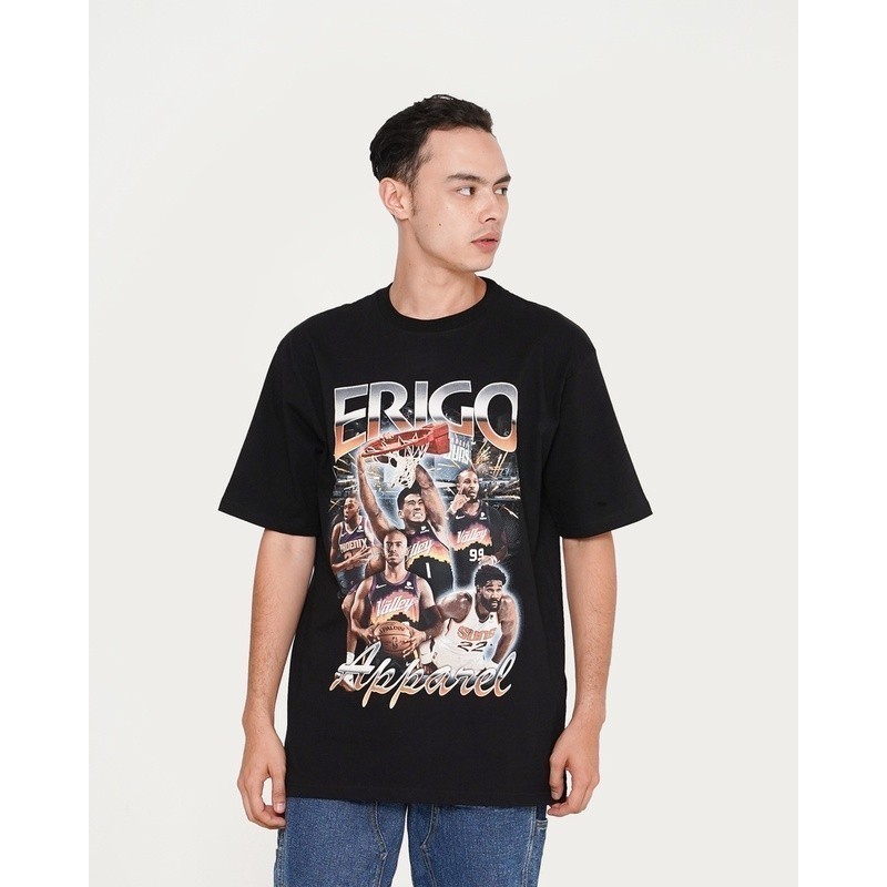 COD Erigo T-Shirt Basic Bellevile Black Unisex