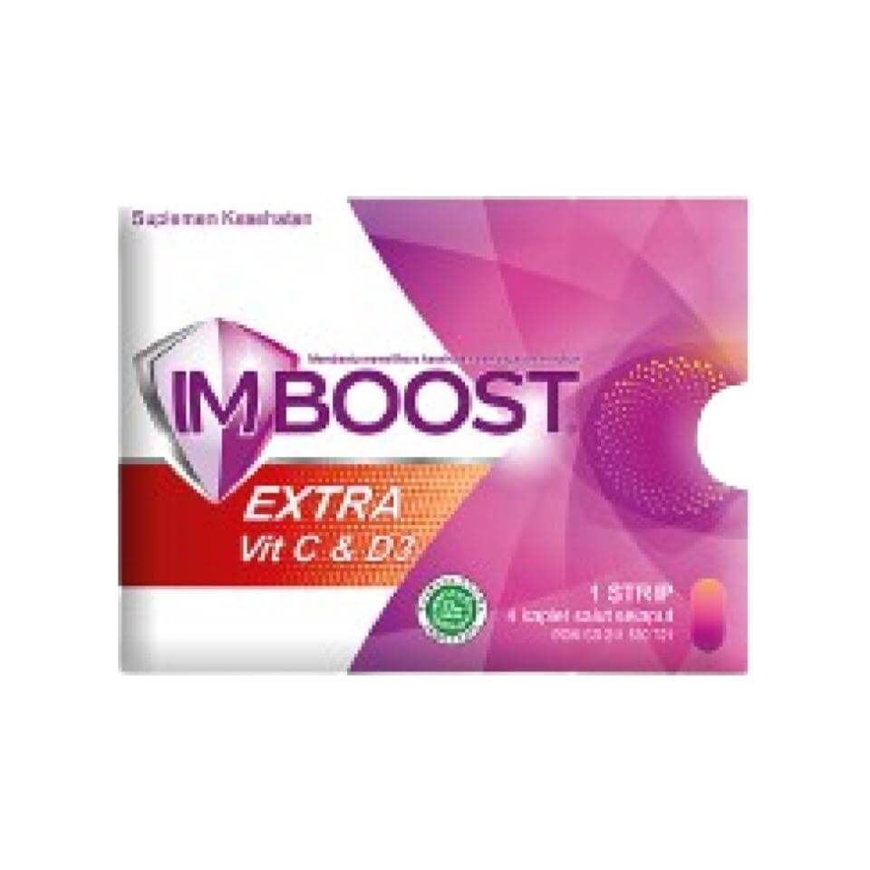 Imboost Vitamin Extra Vitamin C & D3 4 pcs