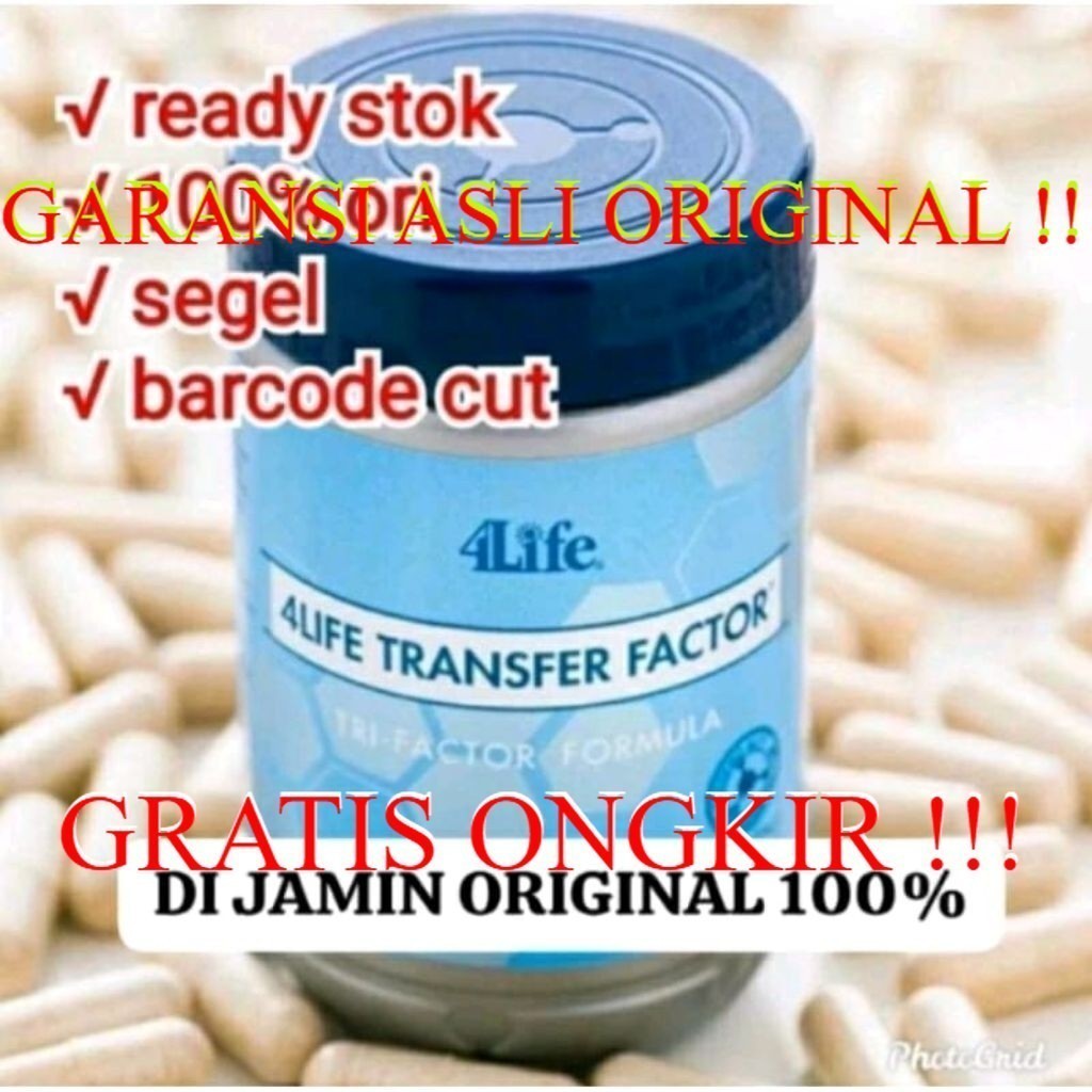 4Life 100%Asli Transfer Factor Formula - Tri Factor Formula Original Asli