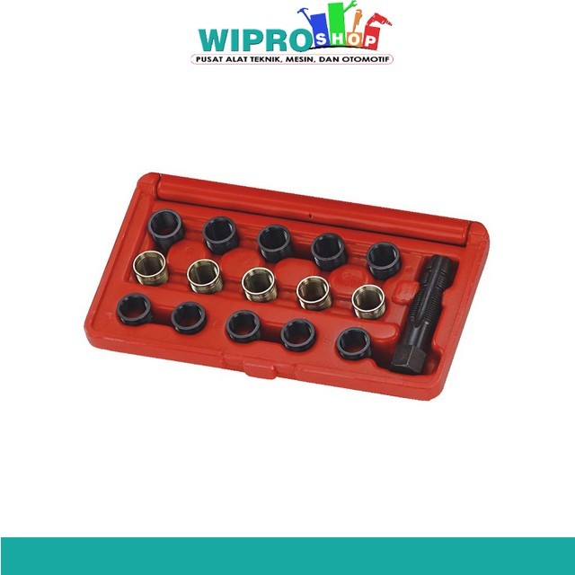 Jtc 4864-16PCS SPARK PLUG THREAD REPAIR TOOL SET