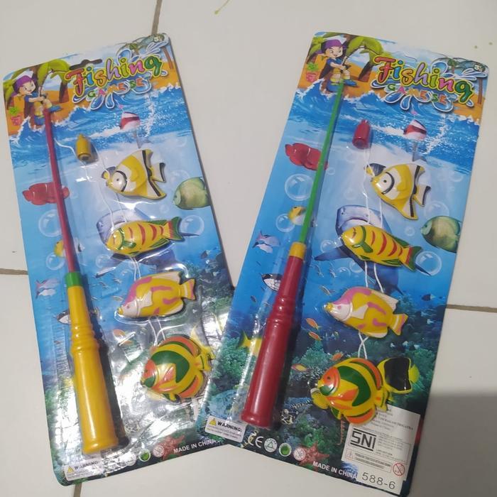 Mainan Pancingan Magnet Ikan