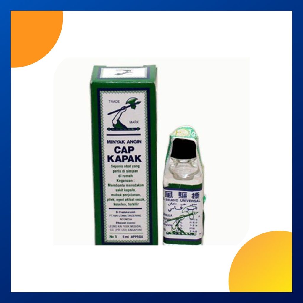 Cap Kapak Minyak Angin 10 Ml