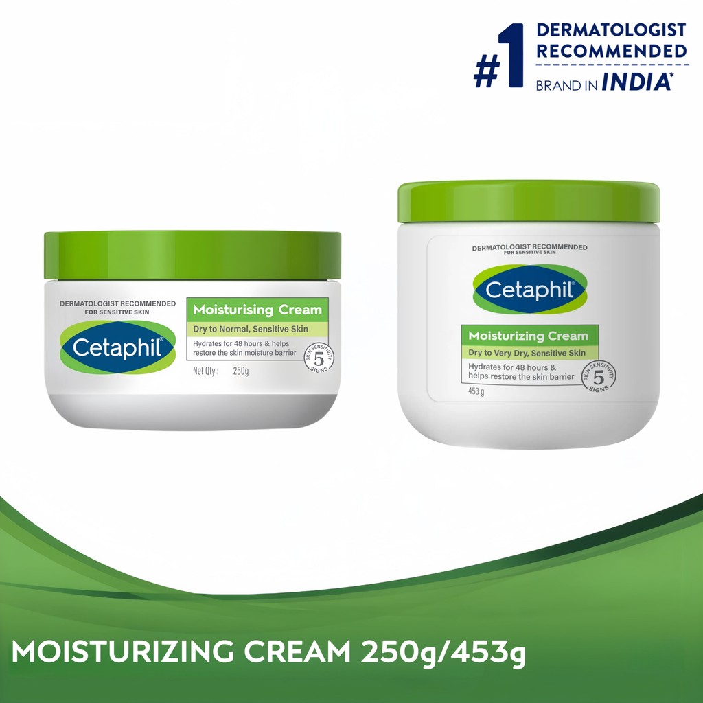 Cetaphil  Moisturizing Cream 250g/453g