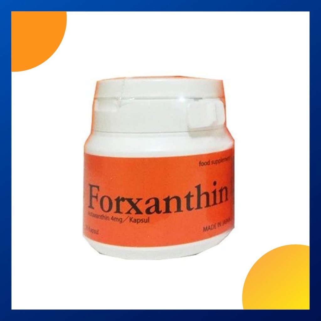 Forxanthin 4 Mg Box 30 Kapsul