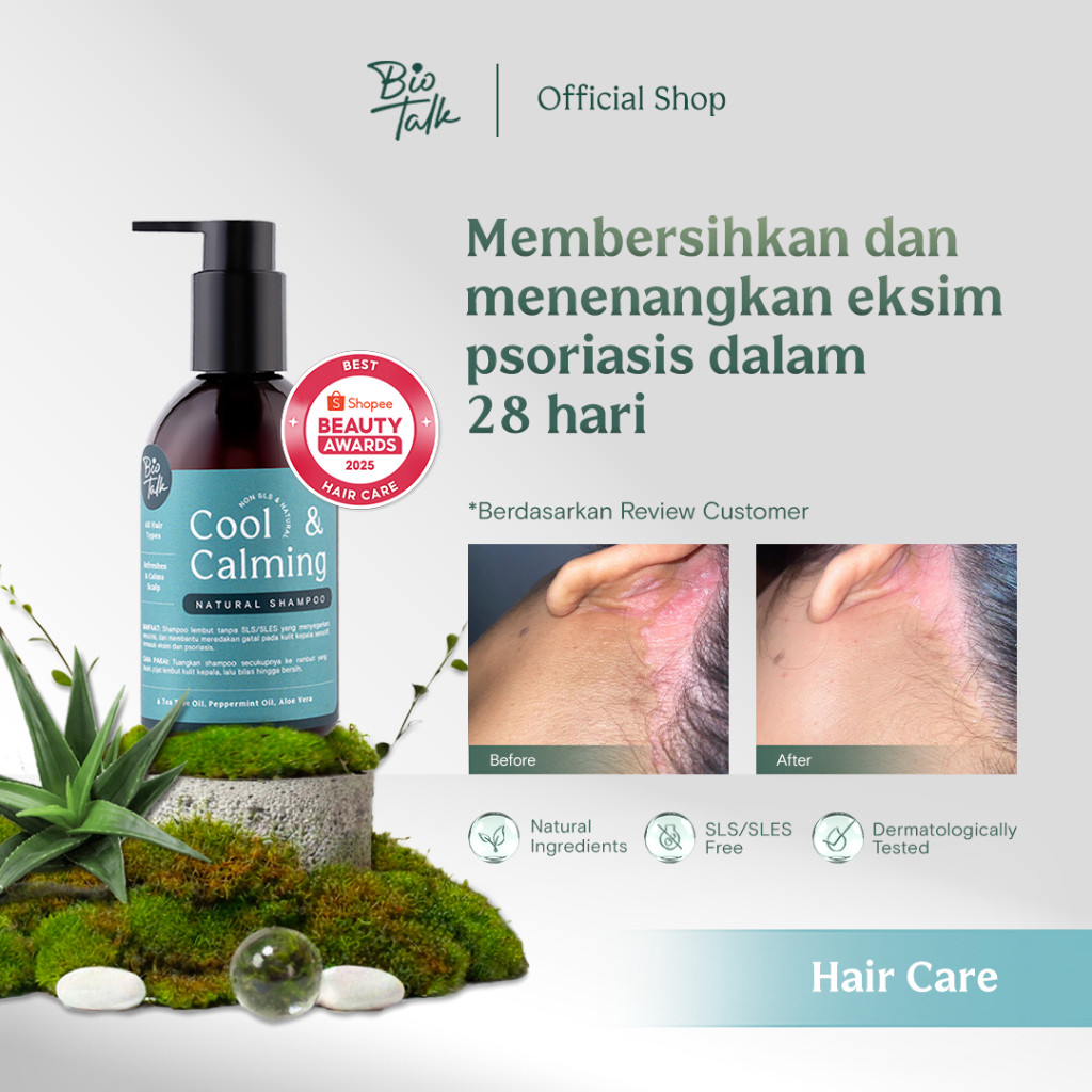 Biotalk Cool and Calm Shampoo 250ml