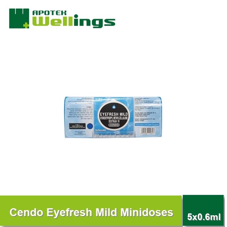Wellings Cendo Eyefresh Mild Minidose