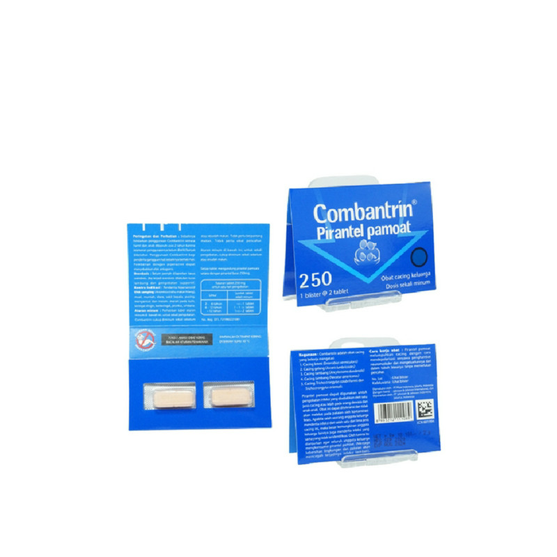 COMBANTRIN 250MG STRIP @2 TABLET