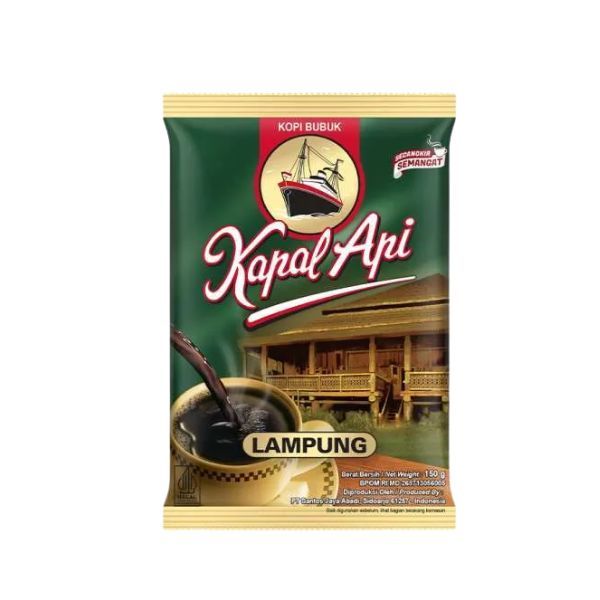 KAPAL API COFFEE BUBUK LAMPUNG 150 GR