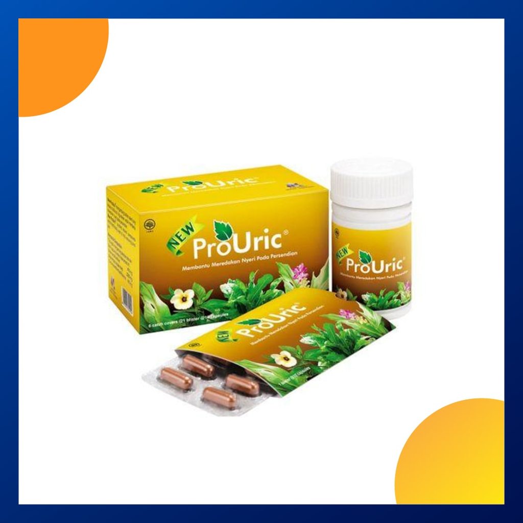 New Prouric Box 60 Kapsul