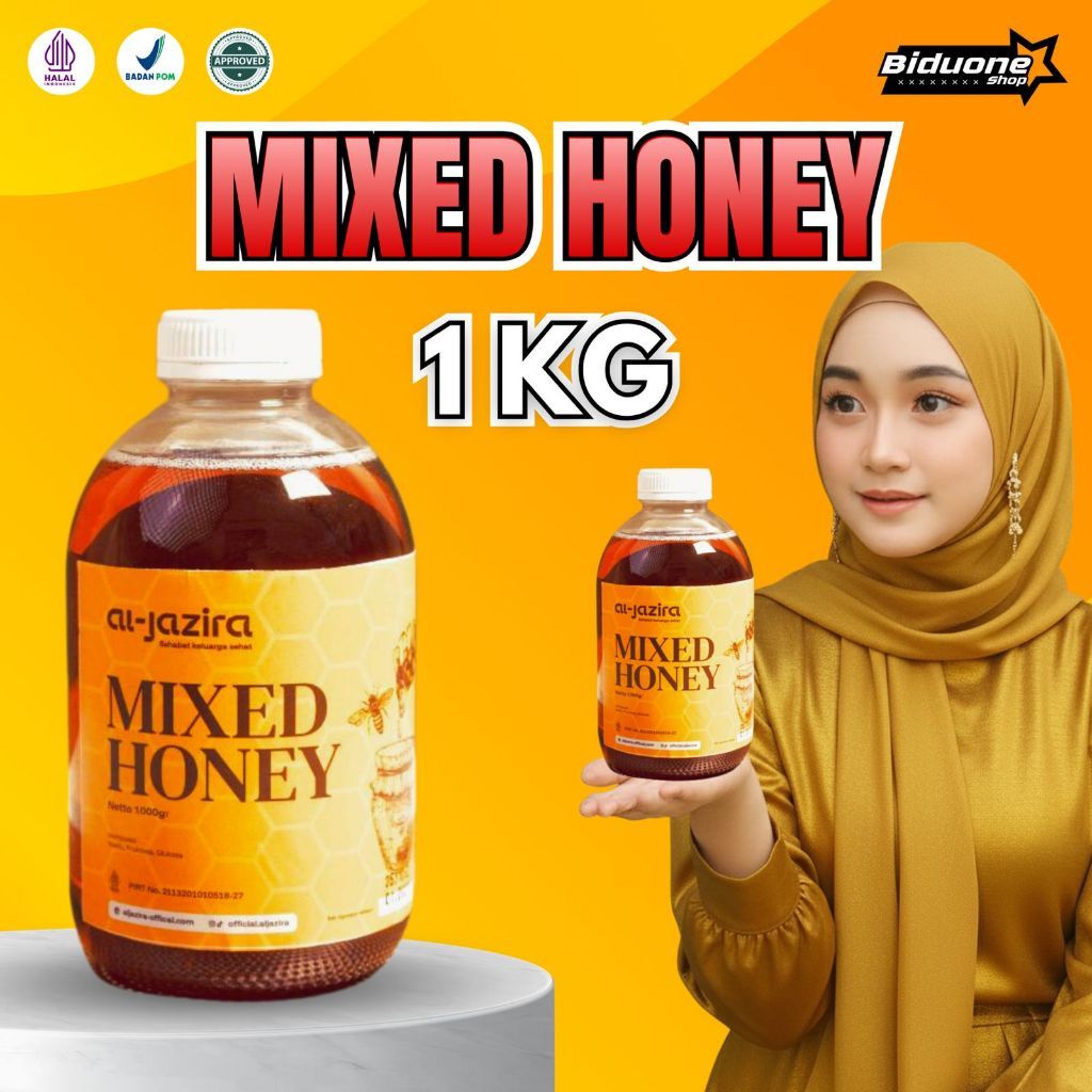 Madu MIXED Honey Multiflora 1kg