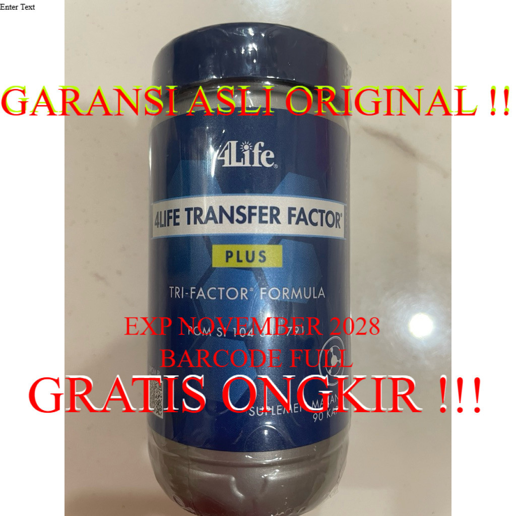 4 life  Transfer factor plus original 90 kapsul