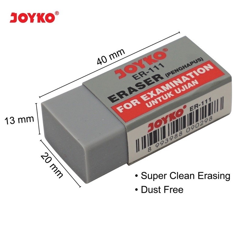 ( 1 PACK ) Eraser / Penghapus Joyko ER-111