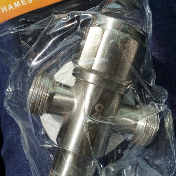 Stop Kran Shower Cabang Stainless 304
