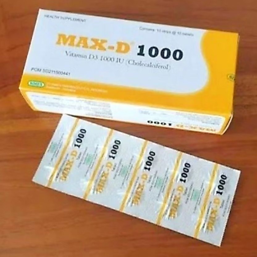 Max-D 1000 STRIP 10 TABLET