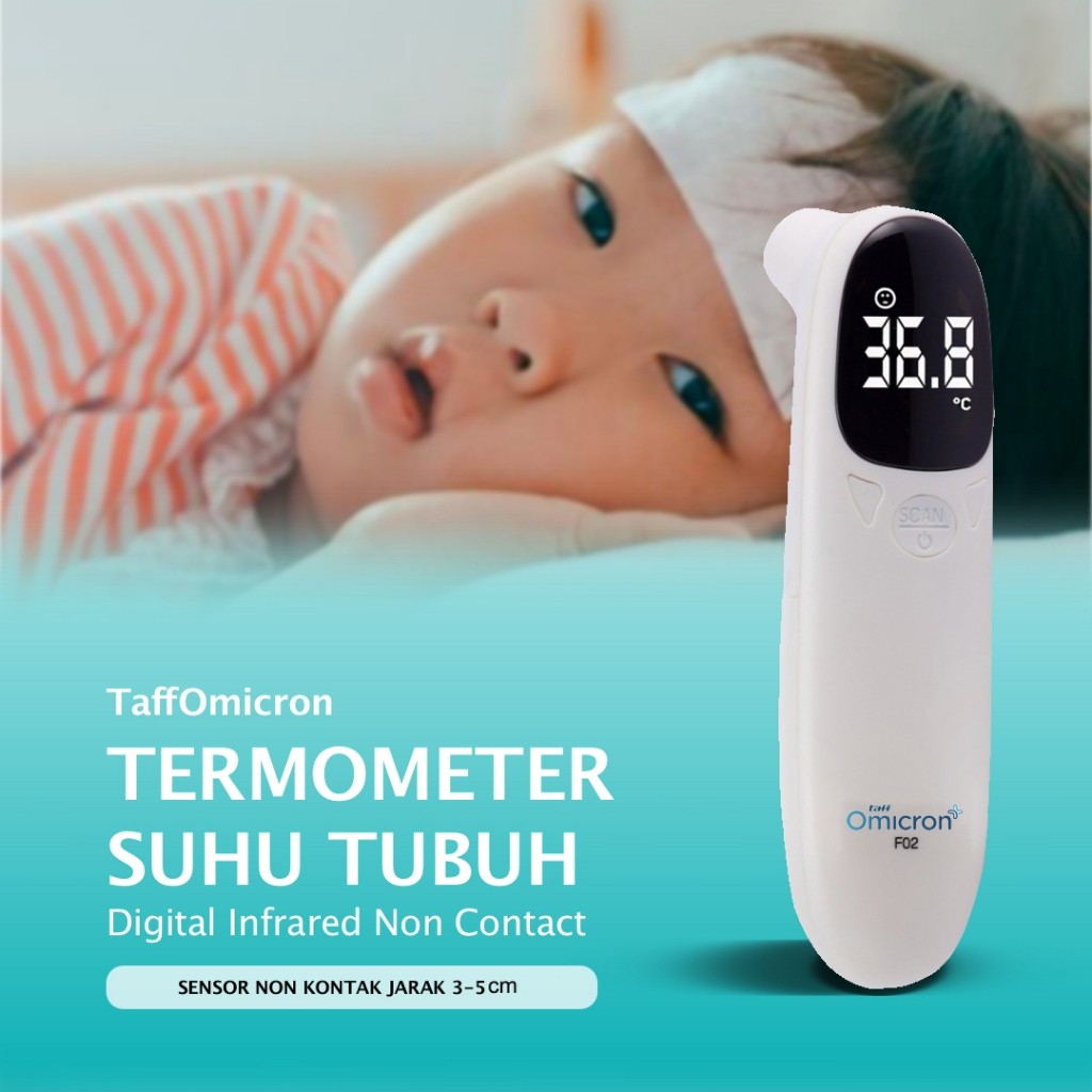 Thermogun Termometer Suhu Badan Digital Infrared
