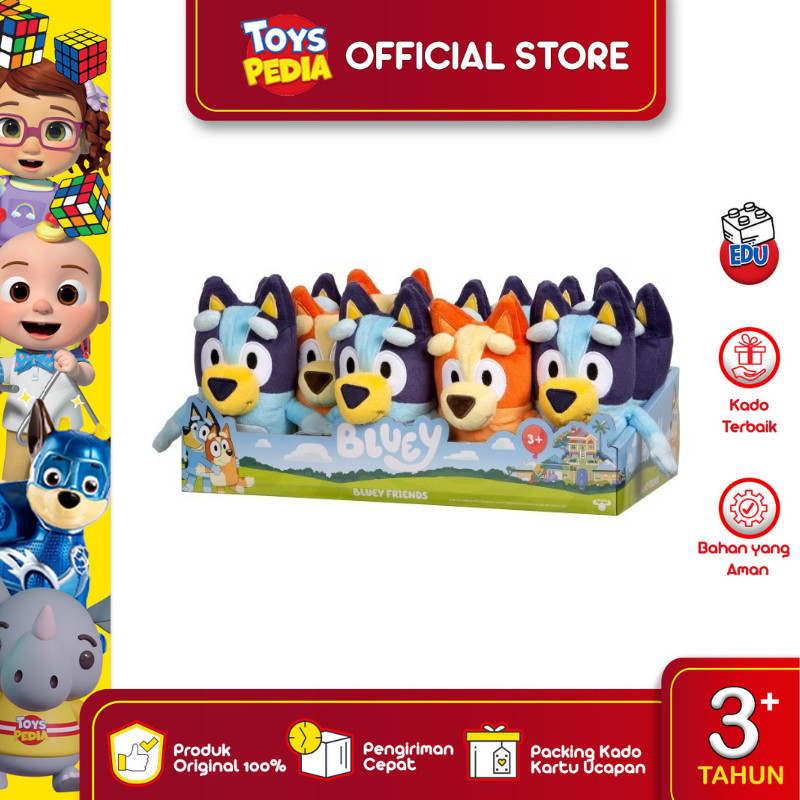 JAJAROMA  Mainan Bluey S1 Plush Single